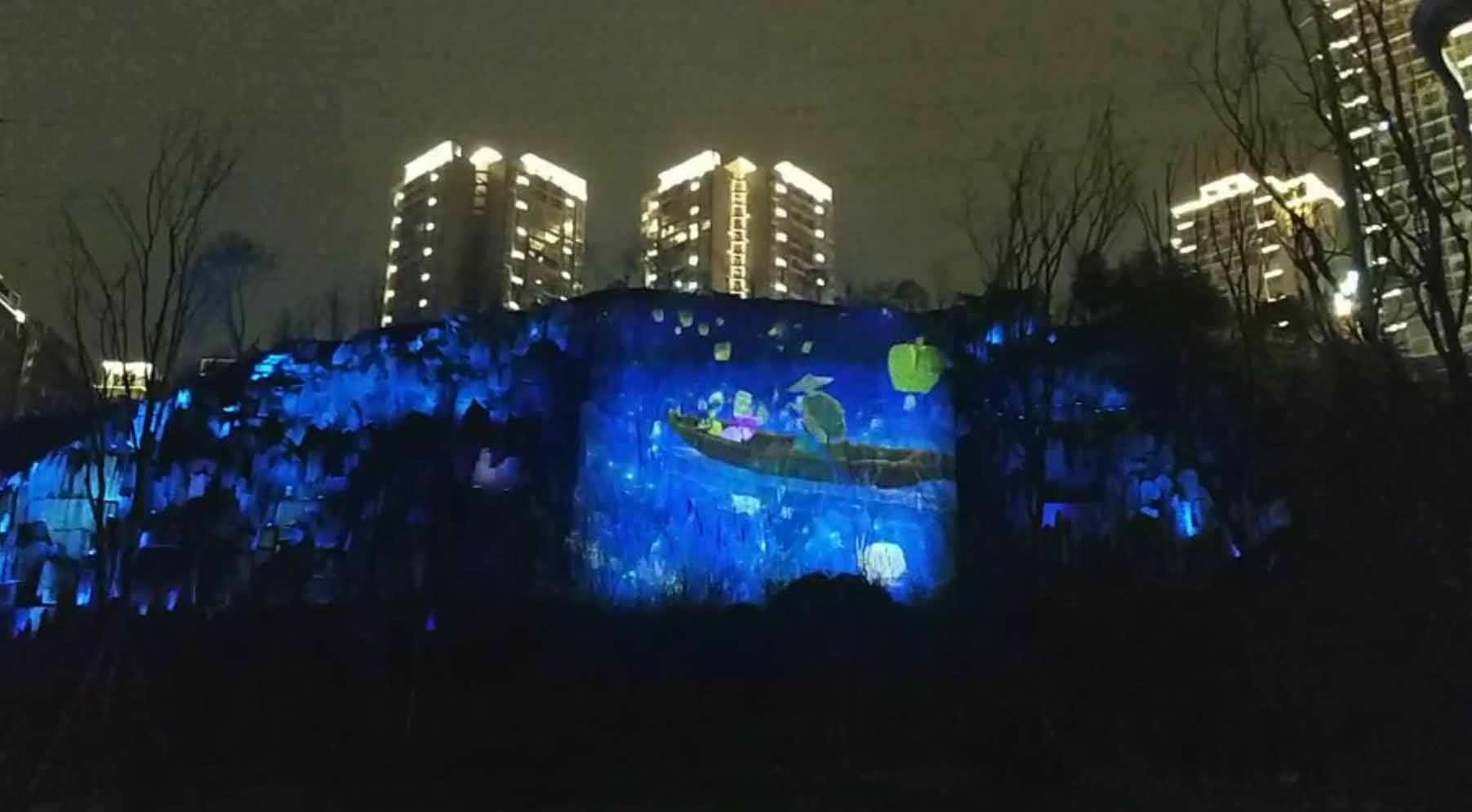 佳木斯楼体投影技术好
